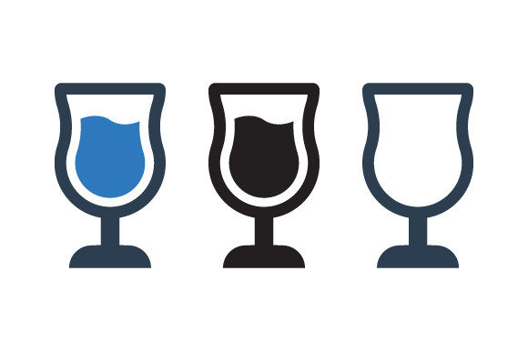 Drink Glass Icon - Graphics & Icons
