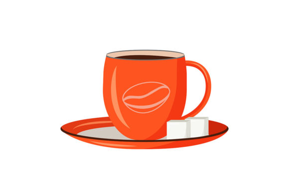 Red Cup Cartoon Vector Illustration: Graphics for Creative Design