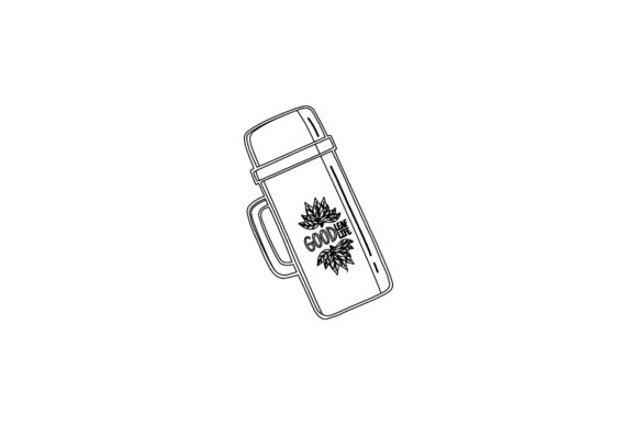 Tumbler Drink Outline Graphics & Icons